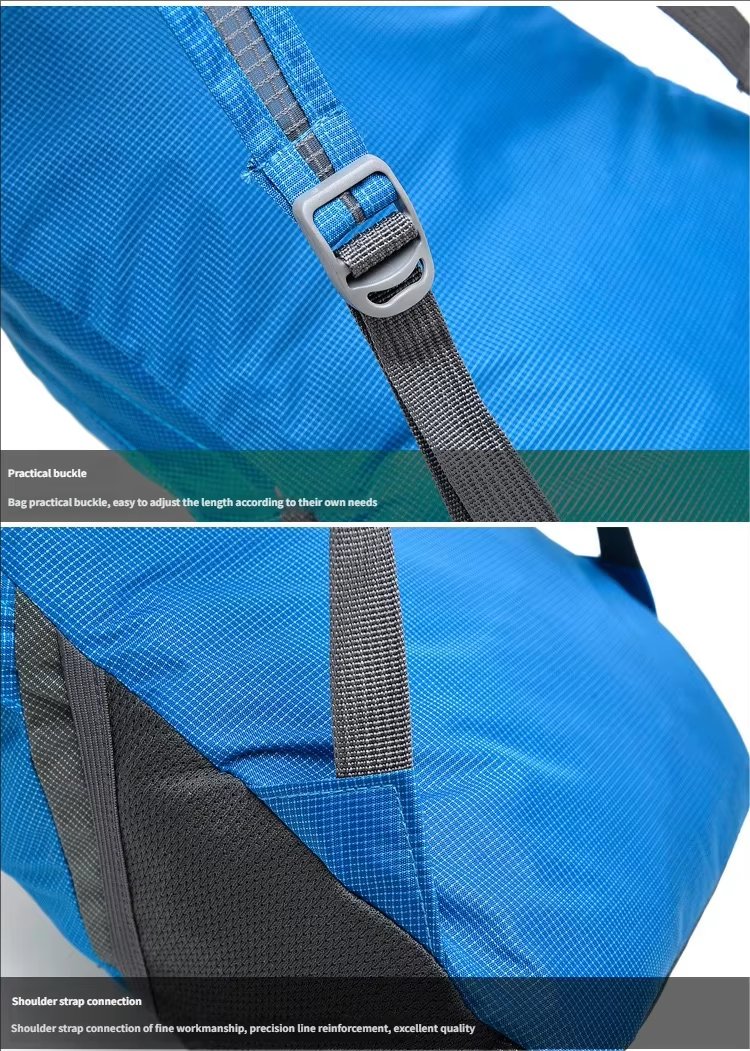 Waterproof Travel Nylon Trekking Backpack detail image