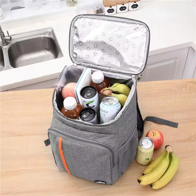 Design Oxford Leakproof Outdoor Travel Insulated Picnic Lunch Bag Freezer Beach Cooling Back Pack Cooler Backpacks - product detail