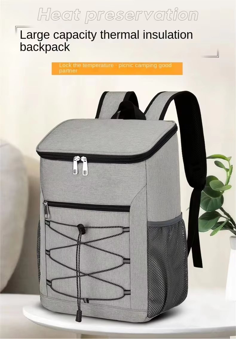Custom Oxford Waterproof Lunch Bag Picnic Insulating Backpacks New Design Convenient Insulated Tactical Cooler Bag - product detail