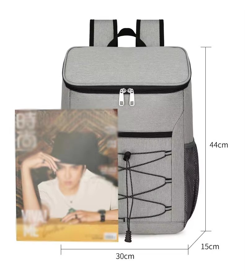 Custom Oxford Waterproof Lunch Bag Picnic Insulating Backpacks New Design Convenient Insulated Tactical Cooler Bag - product detail