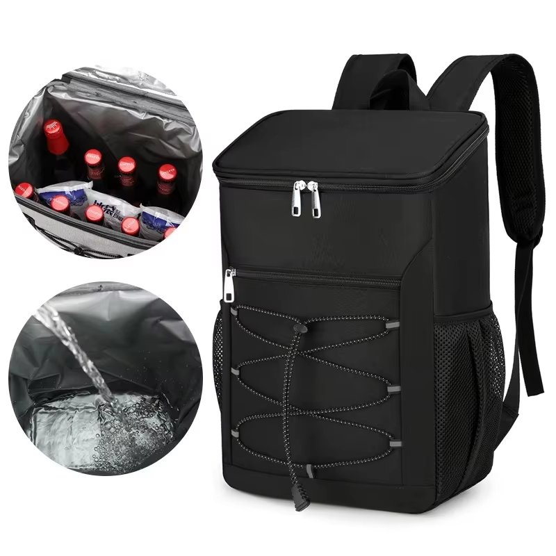 Custom Oxford Waterproof Lunch Bag Picnic Insulating Backpacks New Design Convenient Insulated Tactical Cooler Bag - product detail