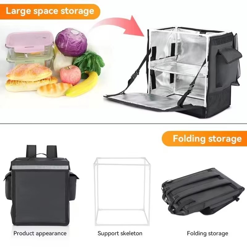 Custom Advanced Outdoor Camping Hiking Lunch Thermal Bag Leak-Proof Insulated Refrigerated Picnic Cooler Backpacks - product detail