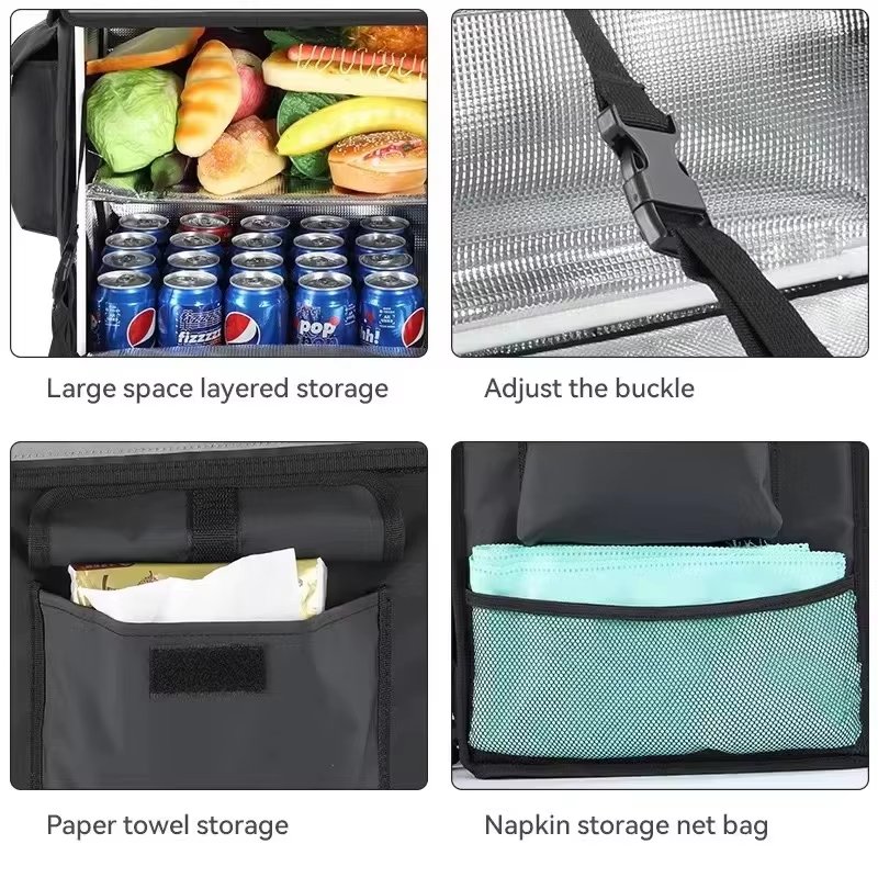 Custom Advanced Outdoor Camping Hiking Lunch Thermal Bag Leak-Proof Insulated Refrigerated Picnic Cooler Backpacks - product detail