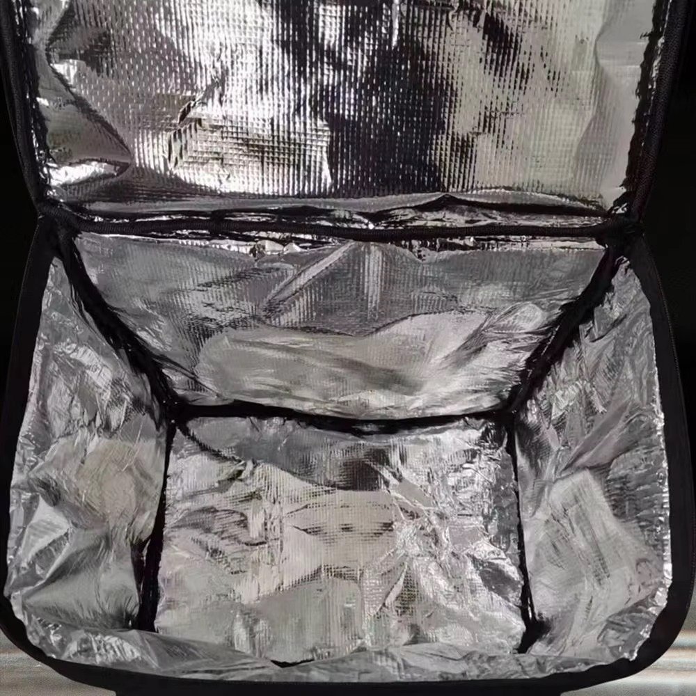 Custom Logo Large Capacity Insulated Food Pizza Delivery Backpack with Cup Holder Leakproof Portable Camping Picnic Cooler Bag product detail