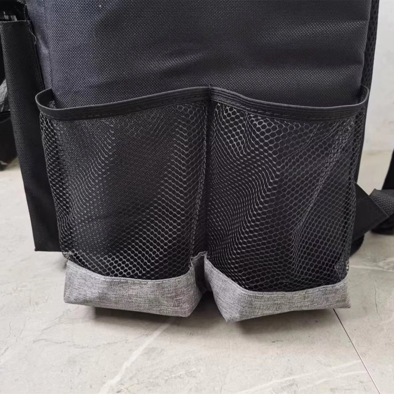 Custom Logo Large Capacity Insulated Food Pizza Delivery Backpack with Cup Holder Leakproof Portable Camping Picnic Cooler Bag product detail