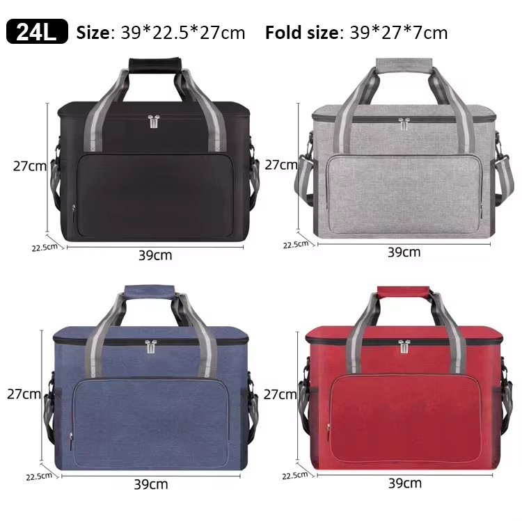 New Fashion Large Capacity Waterproof Outdoor Insulated Lunch Picnic Bags Portable Food Thermal Insulation Backpack Cooler Ba - product detail