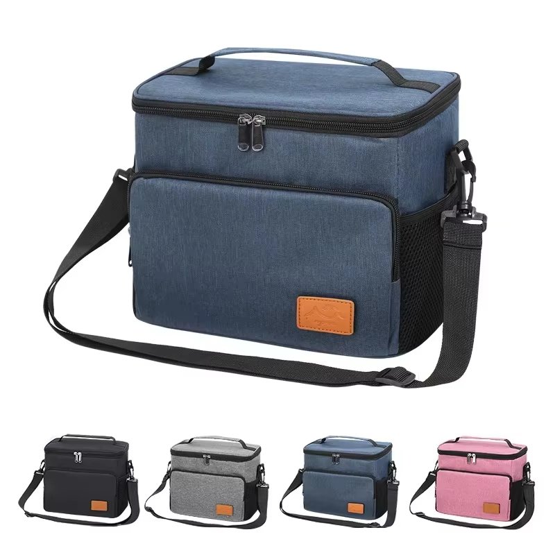 Large Capacity Camping Thermal Insulated Picnic Lunch Box Portable Tote Handbag Waterproof Food Storage Cooler Bag - product detail