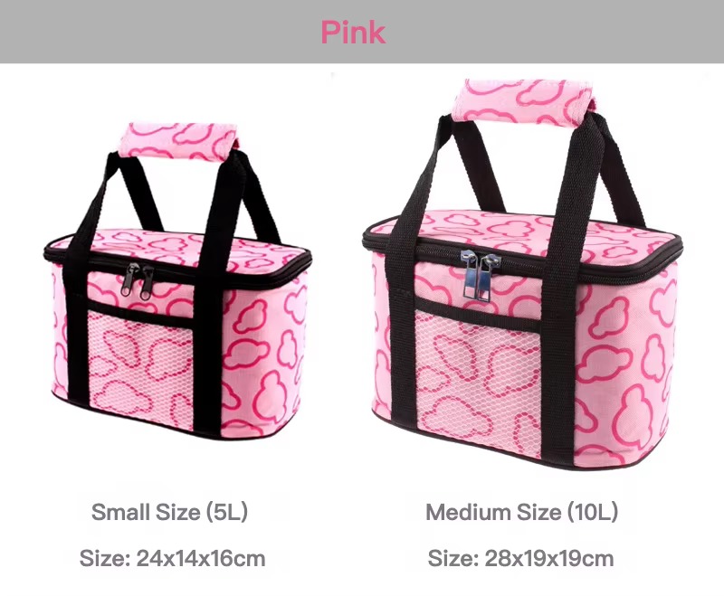 pink cloud print small and medium sizes