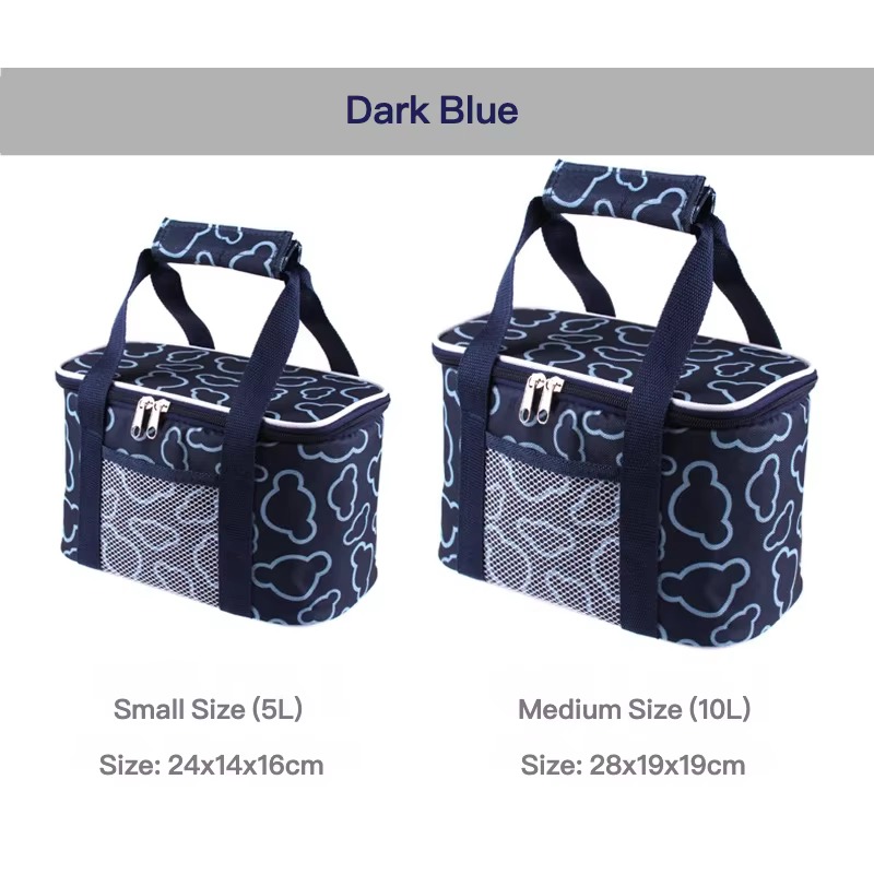 dark blue cloud print small and medium sizes