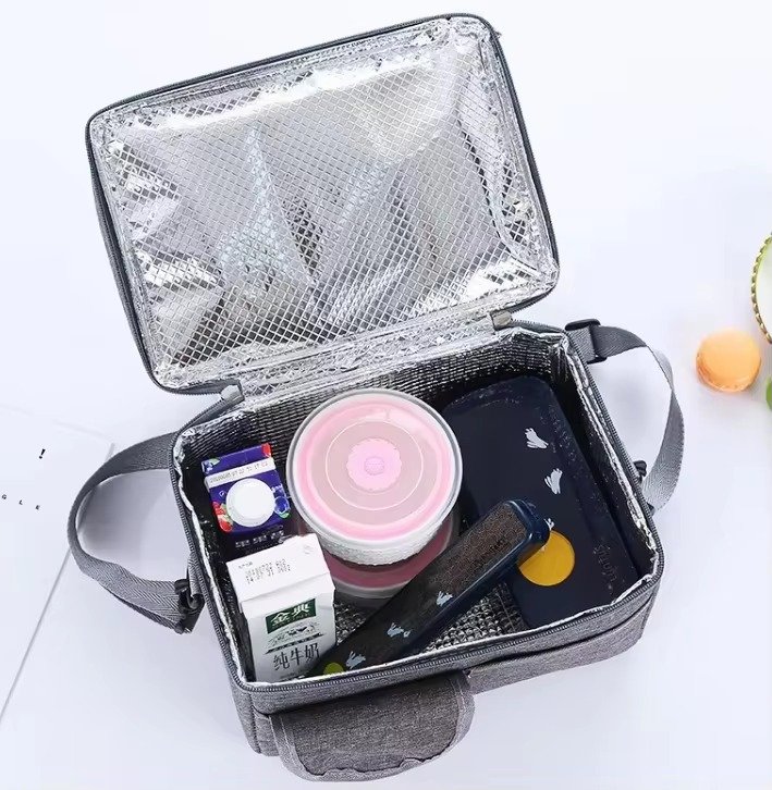 Leak-Proof Waterproof Outdoor Thermal Soft Heat Preservation Lunch Bag Cooler Picnic Insulated Shoulder Backpack - product detail
