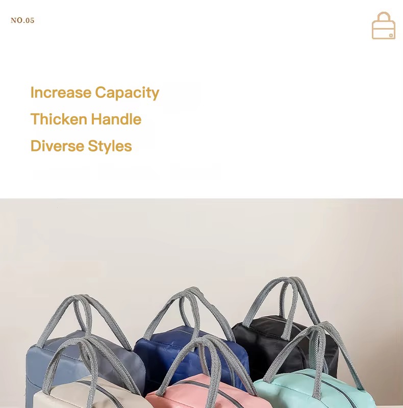 Portable Insulated Bento Lunch Bag for Work and School product detail