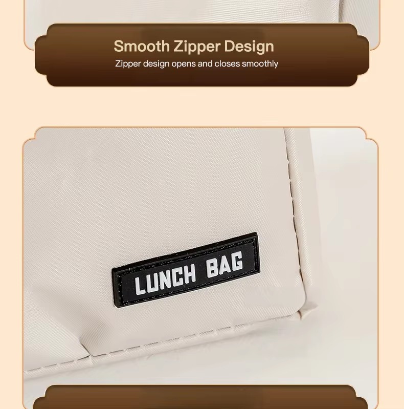 Portable Insulated Bento Lunch Bag for Work and School product detail
