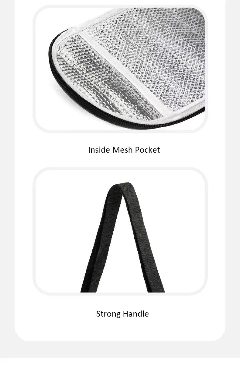 Insulated Lunch Bag Thicken Oxford Aluminum Foil Insulation Picnic Camping Oxford Fresh-keeping Food Cooler - product detail