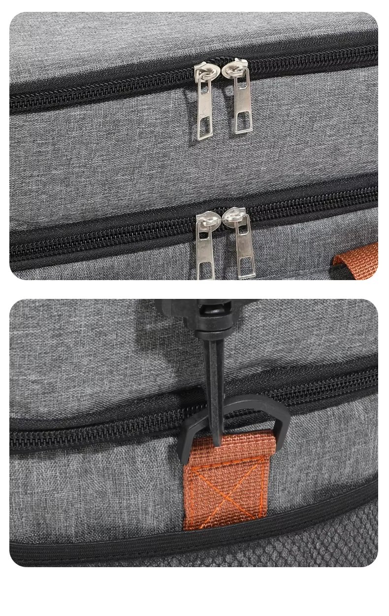 New Reusable Waterproof Lightweight Lunch Bag Picnic Insulated Backpack Portable Leak-Proof Aluminum Foil Cooler Bags for Foo - product detail