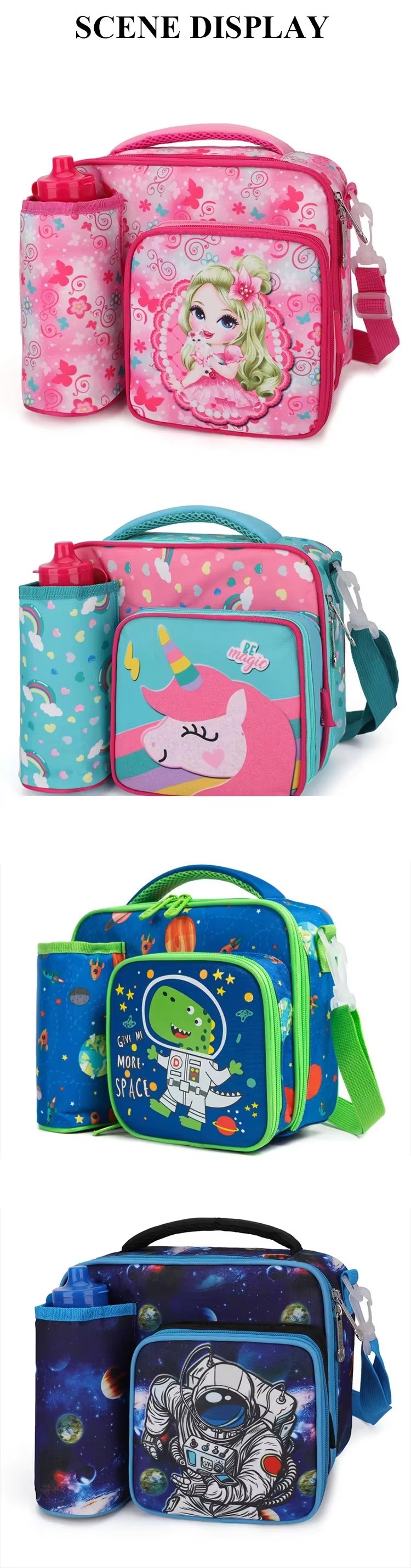 Waterproof Food Lunch Box Portable Leakproof Aluminum Foil Thermal Insulated Cooler Bag for Office Picnic - product detail