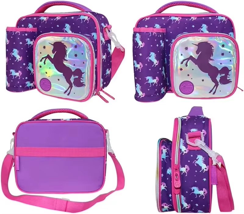 Waterproof Food Lunch Box Portable Leakproof Aluminum Foil Thermal Insulated Cooler Bag for Office Picnic - product detail