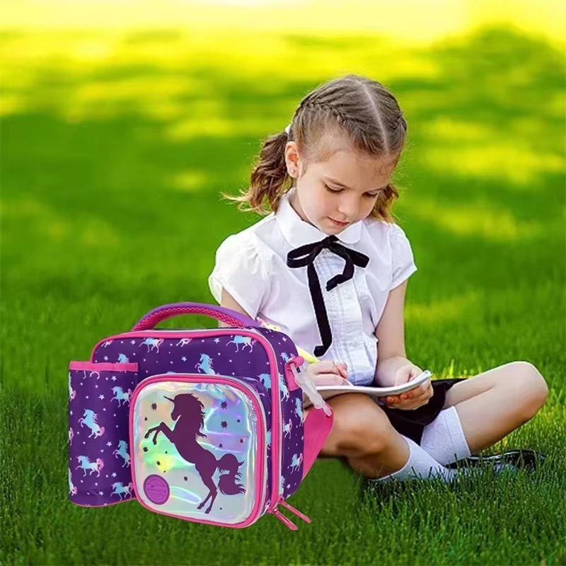 Waterproof Food Lunch Box Portable Leakproof Aluminum Foil Thermal Insulated Cooler Bag for Office Picnic - product detail