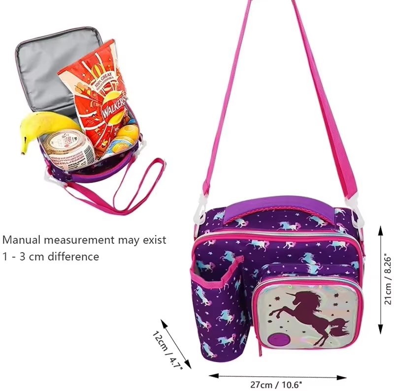 Waterproof Food Lunch Box Portable Leakproof Aluminum Foil Thermal Insulated Cooler Bag for Office Picnic - product detail