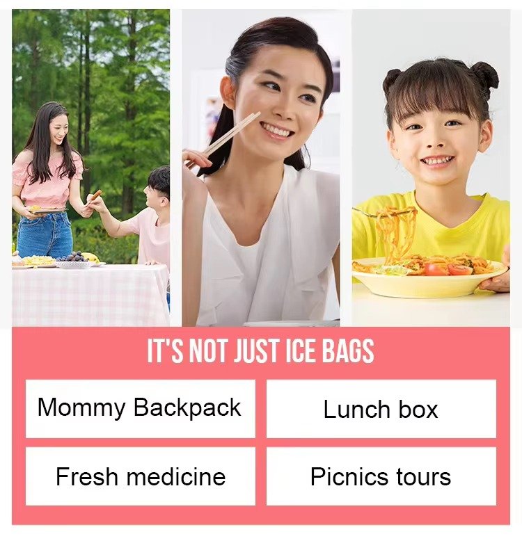 Custom Logo Waterproof Aluminum Foil Insulated Picnic Cooler Bag Hand Carry Thermal Insulation Lunch Box Bag for Kids Student product detail