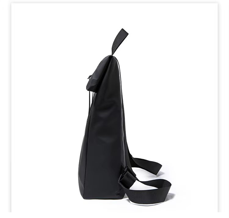 Water-Resistant Large Capacity Modern Business Travel Oxford Roll Top Backpack product detail