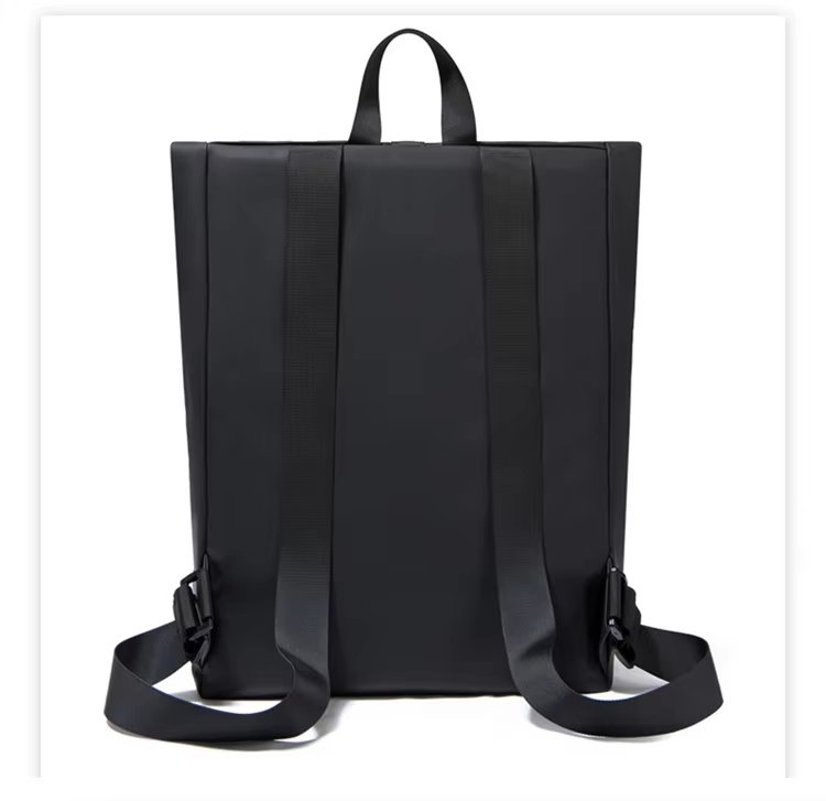 Water-Resistant Large Capacity Modern Business Travel Oxford Roll Top Backpack product detail