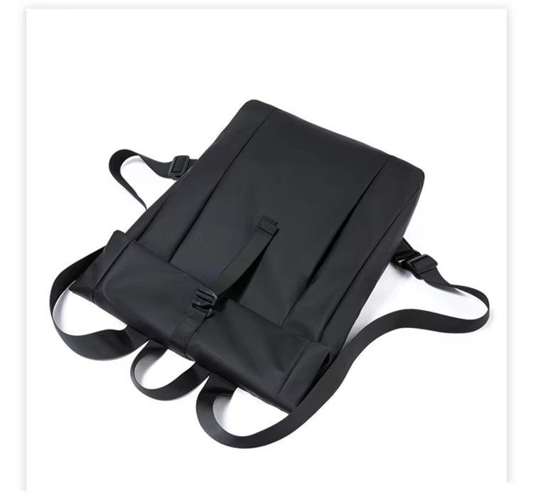Water-Resistant Large Capacity Modern Business Travel Oxford Roll Top Backpack product detail