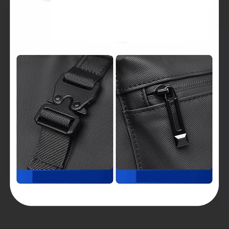 Business Travel School PU Leather Roll Top Backpack product detail