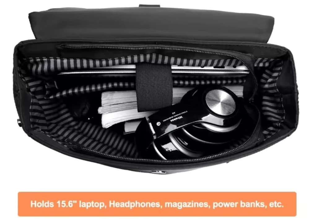 Water-Resistant Large Capacity Lightweight USB Modern Oxford Laptop Backpack product detail