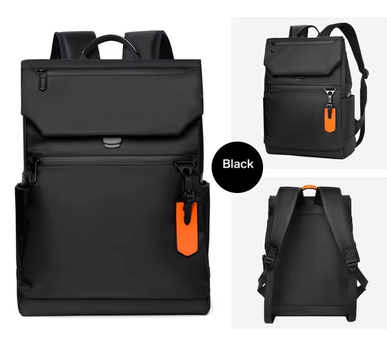 Water-Resistant Large Capacity Lightweight USB Modern Oxford Laptop Backpack product detail