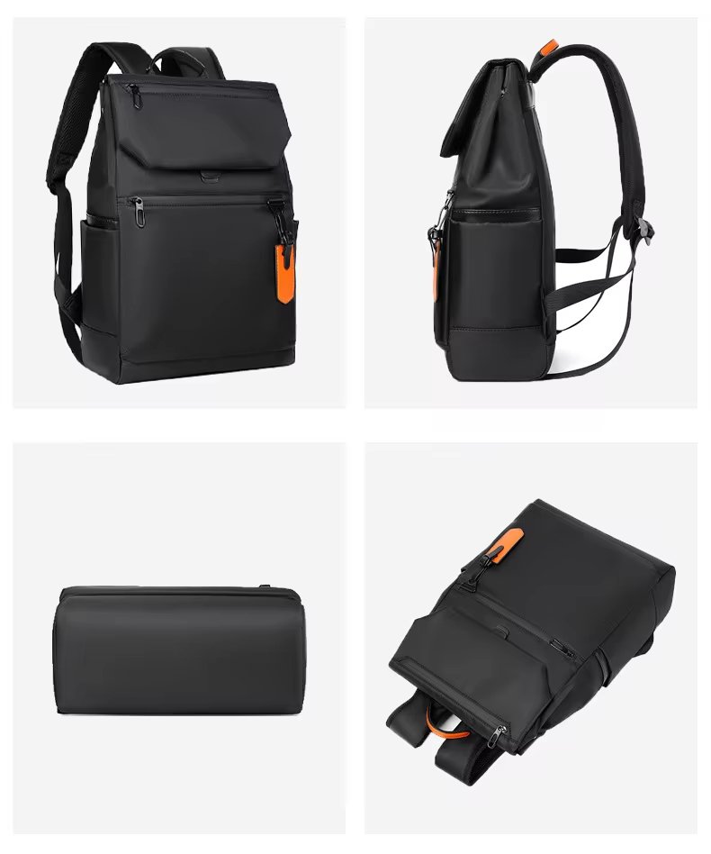 Water-Resistant Large Capacity Lightweight USB Modern Oxford Laptop Backpack product detail