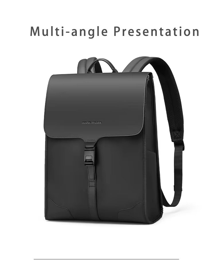 Water-Resistant Large Capacity Business Travel School Nylon Laptop Backpack product detail