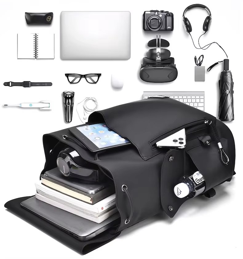 Large Capacity Modern Business School Oxford Laptop Backpack product detail