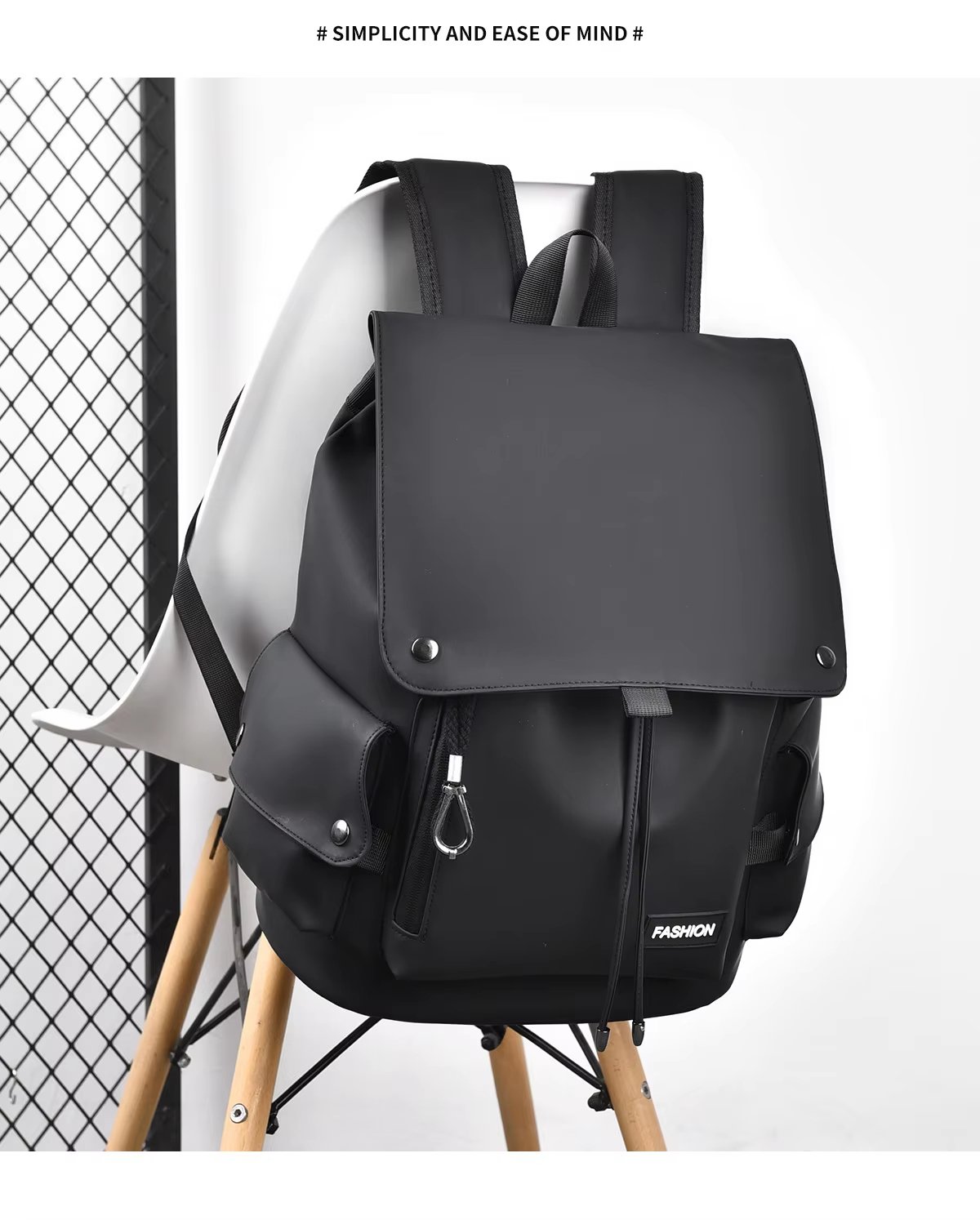 Large Capacity Modern Business School Oxford Laptop Backpack product detail