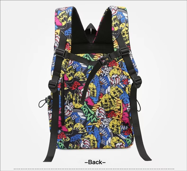 Modern Travel School Casual Oxford Roll Top Backpack product detail