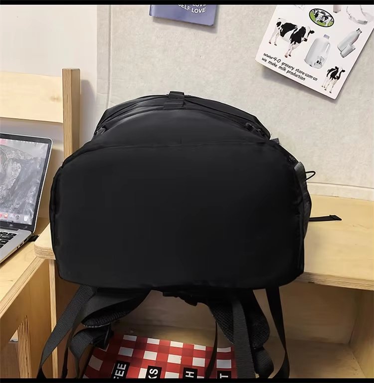 Water-Resistant Large Capacity Lightweight Outdoor Travel Nylon Roll Top Backpack product detail