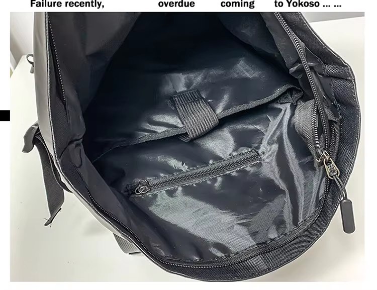 Water-Resistant Large Capacity Modern Outdoor Travel Oxford Roll Top Backpack product detail