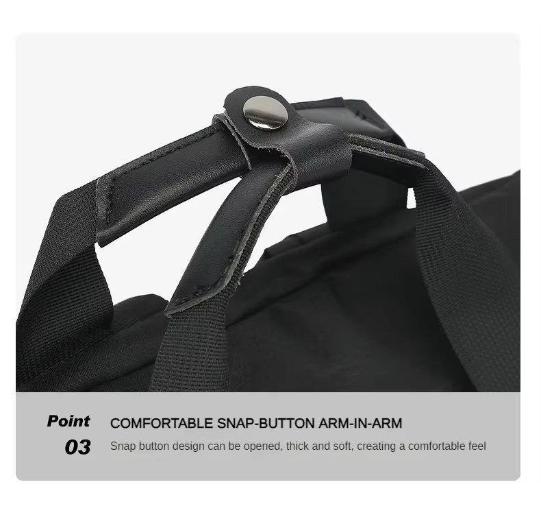 Large Capacity Travel School Casual Oxford Roll Top Backpack product detail