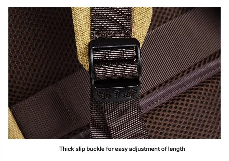 Water-Resistant Vintage Outdoor Travel School Canvas Laptop Backpack product detail