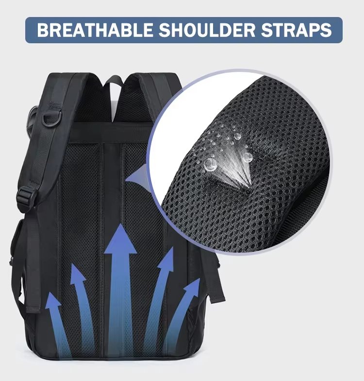Anti-Theft Large Capacity Outdoor Travel School Oxford Laptop Backpack product detail