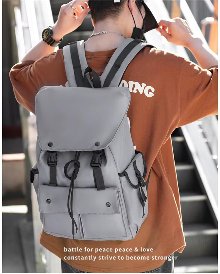 Anti-Theft Large Capacity Outdoor Travel School Oxford Laptop Backpack product detail