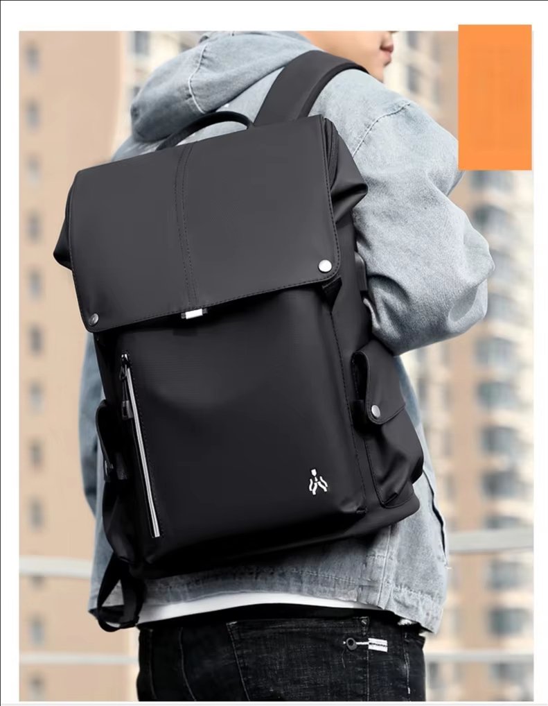 Water-Resistant Large Capacity USB Business Travel Oxford Laptop Backpack product detail