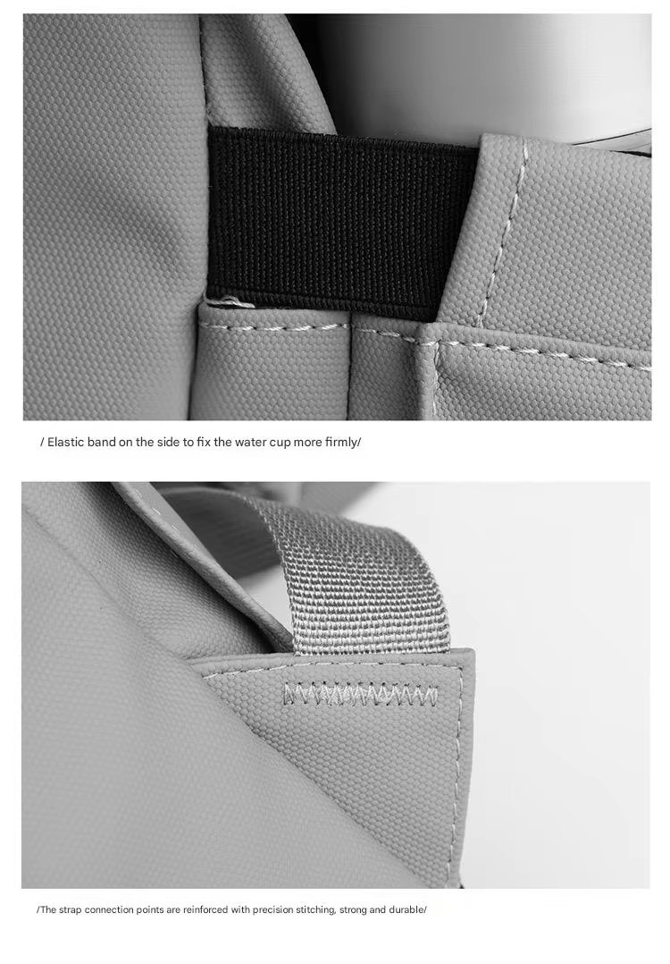 Water-Resistant Large Capacity Outdoor Business Travel Oxford Roll Top Backpack product detail