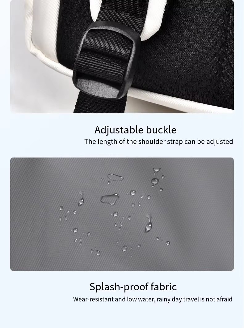 Water-Resistant Large Capacity Lightweight Travel School Polyester Laptop Backpack product detail
