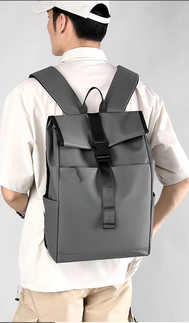 Expandable Travel School Nylon Rolling Backpack product detail