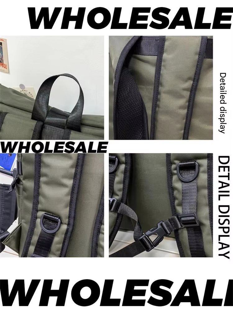 Water-Resistant Large Capacity Outdoor Travel School Oxford Rolling Backpack product detail