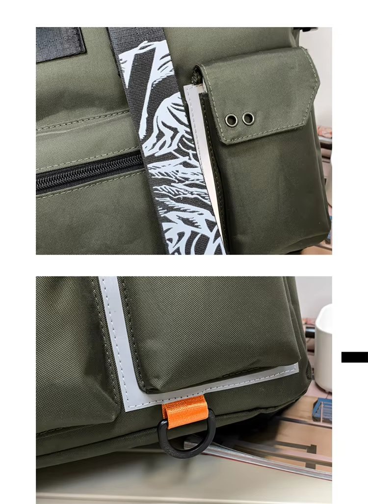 Water-Resistant Large Capacity Outdoor Travel School Oxford Rolling Backpack product detail