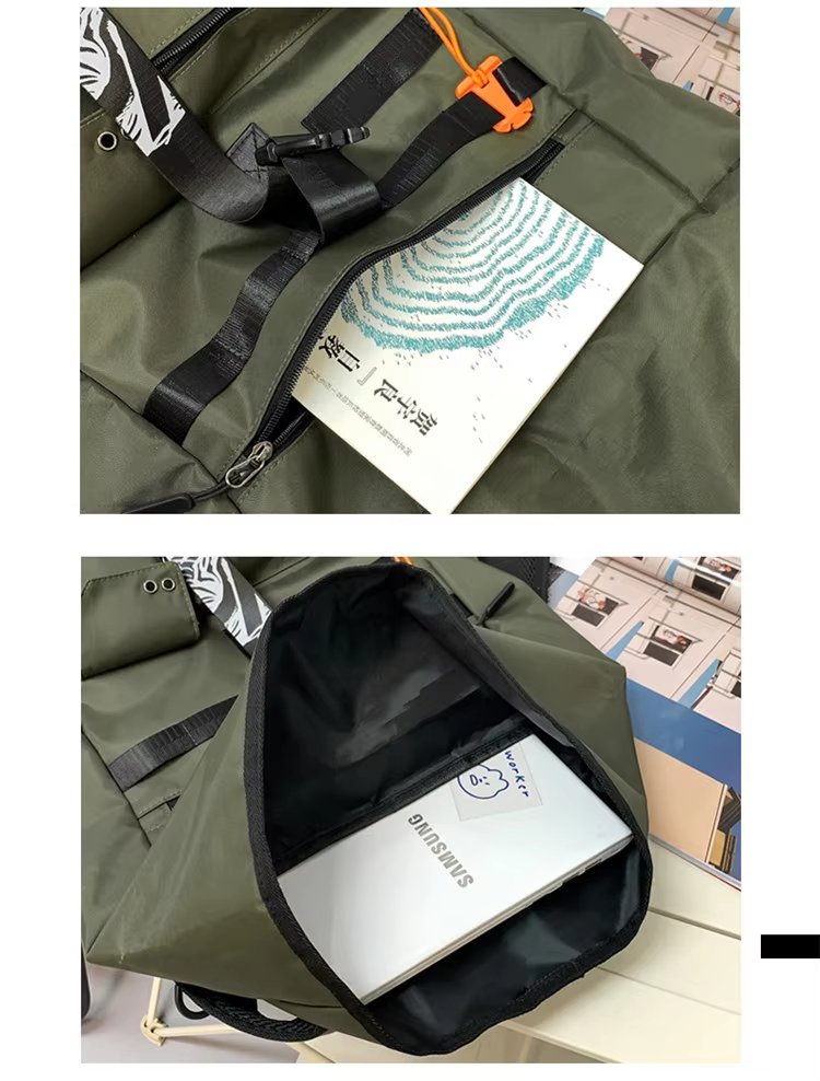 Water-Resistant Large Capacity Outdoor Travel School Oxford Rolling Backpack product detail