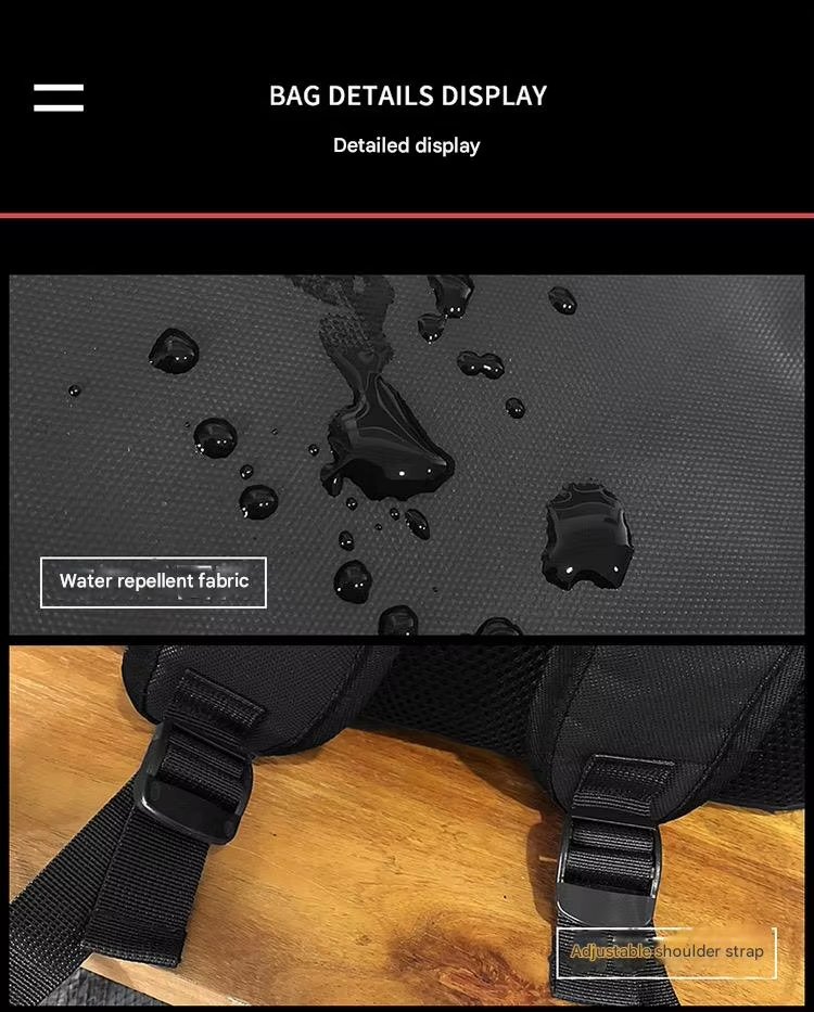 Water-Resistant Large Capacity Lightweight Modern Outdoor Oxford Roll Top Backpack product detail