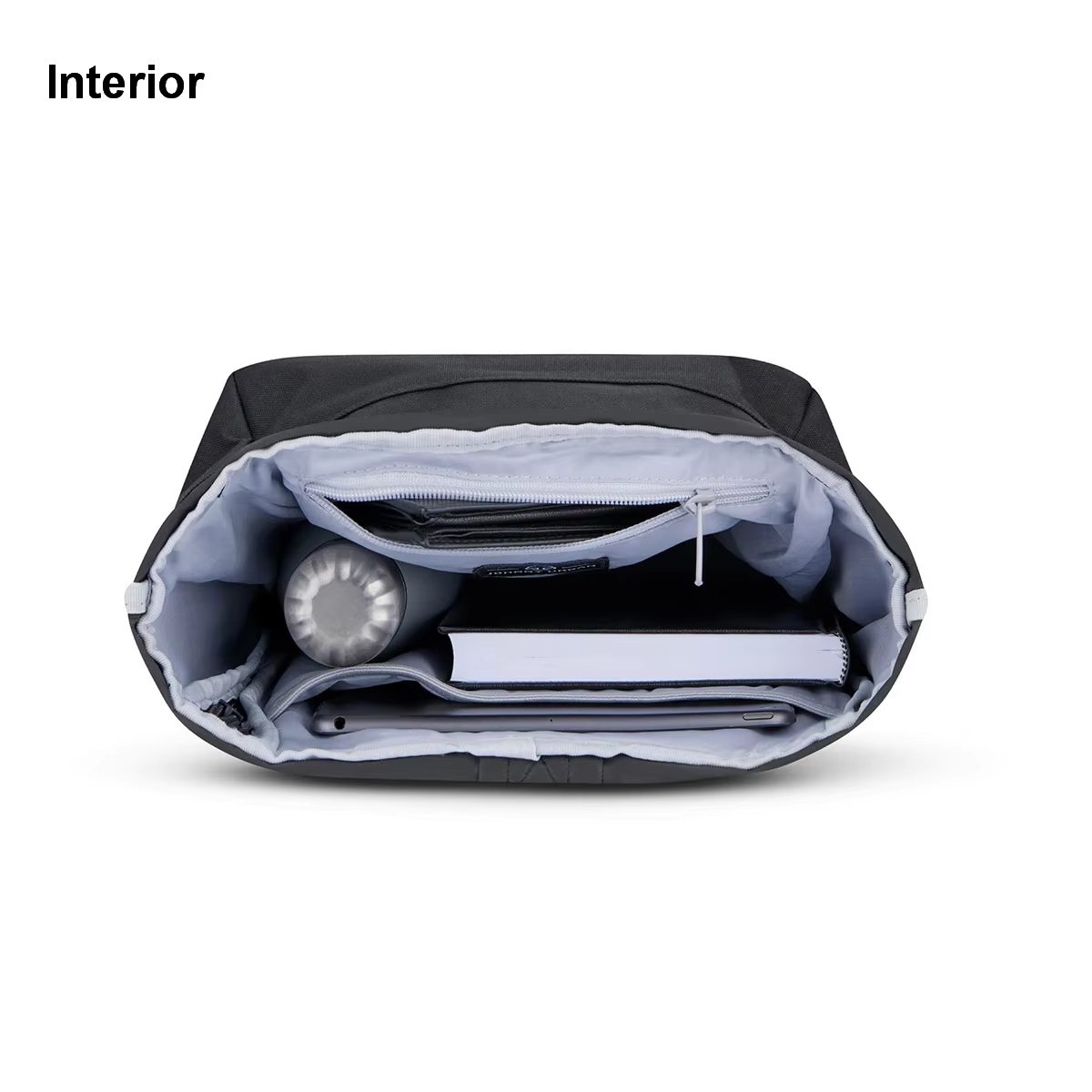 Water-Resistant Large Capacity Expandable Outdoor Travel Oxford Roll Top Backpack product detail