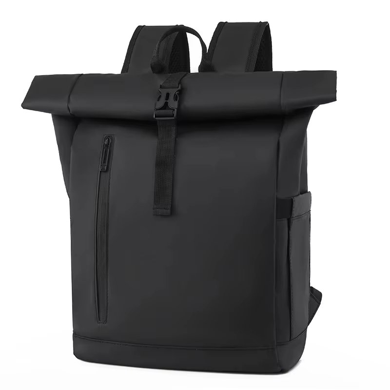 Water-Resistant Expandable Modern Travel School Oxford Rolling Backpack product detail
